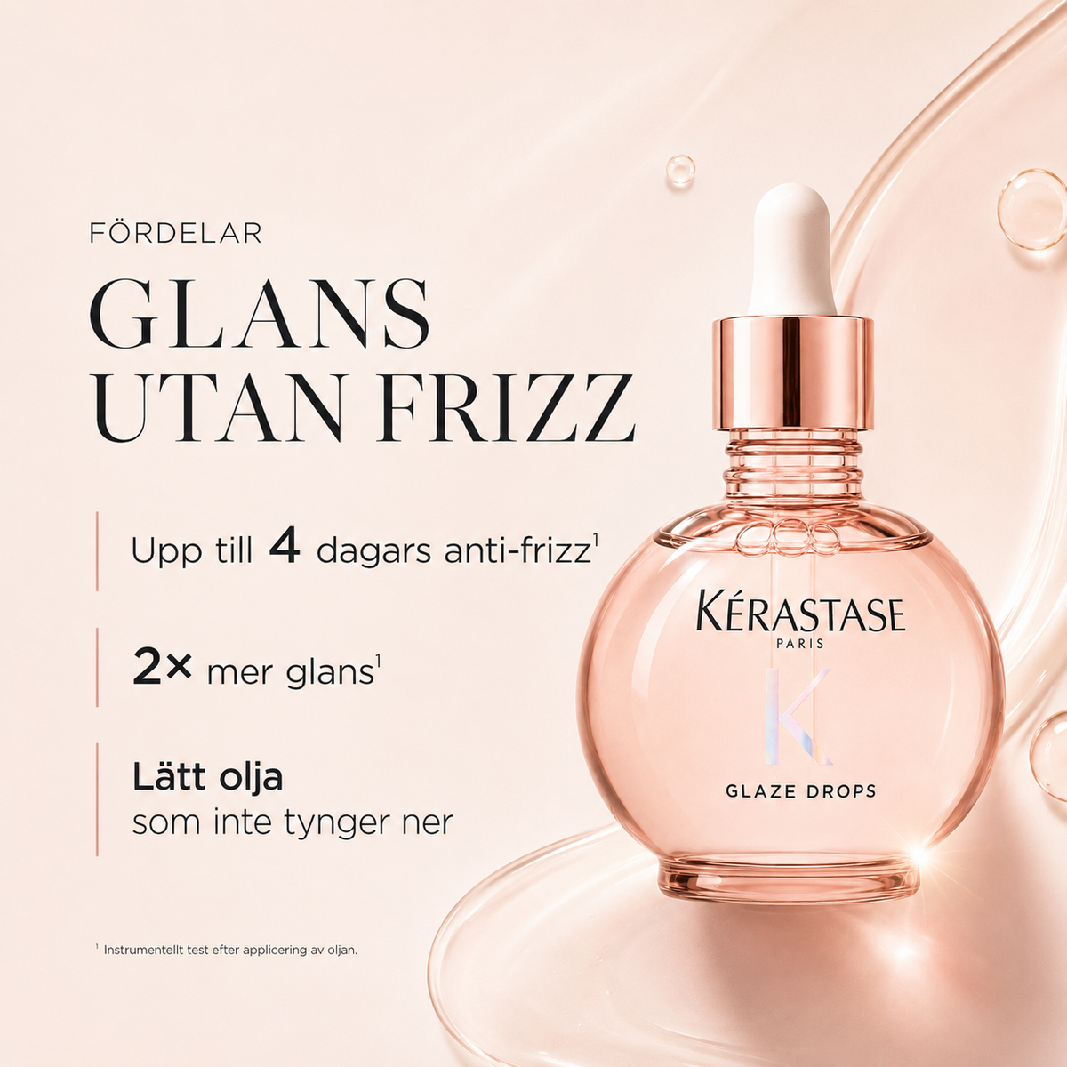 Kérastase Gloss Absolu Glaze Drops – glans, anti-frizz och lätt olja