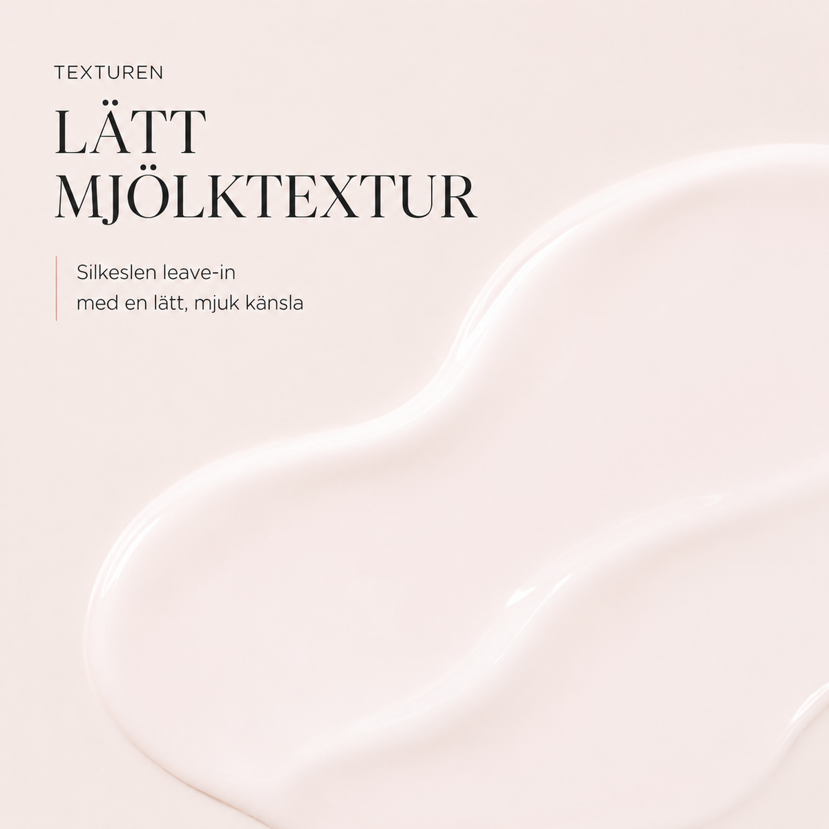 Lätt mjölktextur hos Kérastase Gloss Absolu Anti-Frizz Glaze Milk